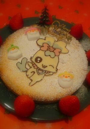 チーズケーキ☆プリキュアキャラ-レシピのメイン写真