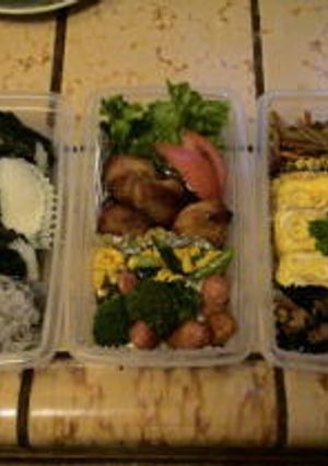 おにぎり弁当-レシピのメイン写真