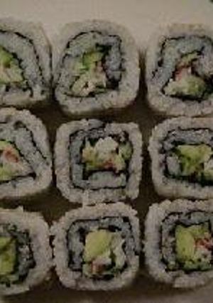 カリフォルニアロール-レシピのメイン写真