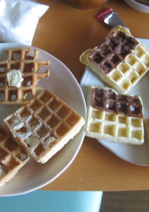 ホットケーキミックスでワッフル-レシピのメイン写真