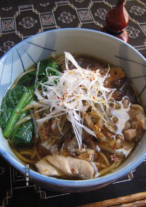 万人ウケよ【鶏牛蒡蕎麦】年越し蕎麦にも♪-レシピのメイン写真