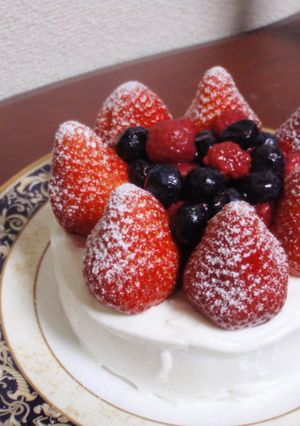 ベリービターチョコレートケーキ-レシピのメイン写真