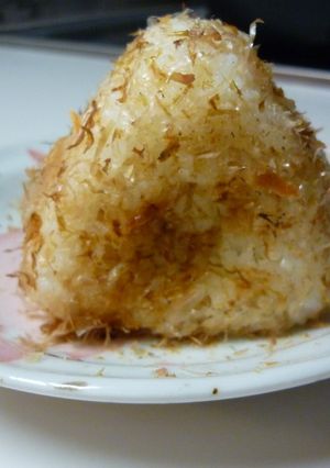 のり弁風??昆布のオニギリ★-レシピのメイン写真