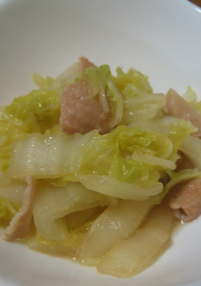 とり皮と白菜のうま煮-レシピのメイン写真