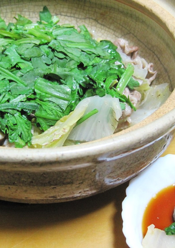 干し椎茸だしで～白菜と豚肉の重ね蒸し-レシピのメイン写真