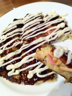 納豆スパムお好み焼き-レシピのメイン写真