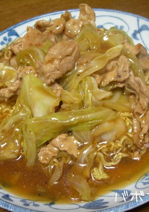 インスタントラーメンで♡かた焼きラーメン-レシピのメイン写真