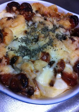 材料３つだけ!豆腐でがっつり☆グラタン-レシピのメイン写真