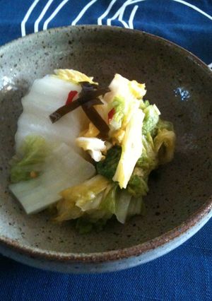 白菜のおつけもの-レシピのメイン写真