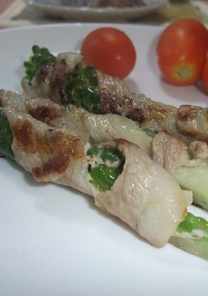 肉巻きゴーヤ-レシピのメイン写真