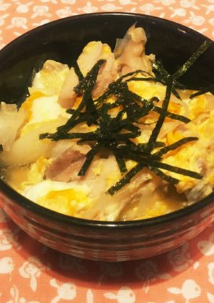素材の味重視の親子丼-レシピのメイン写真
