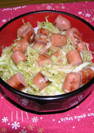 簡単☆ウインナ丼♪-レシピのメイン写真