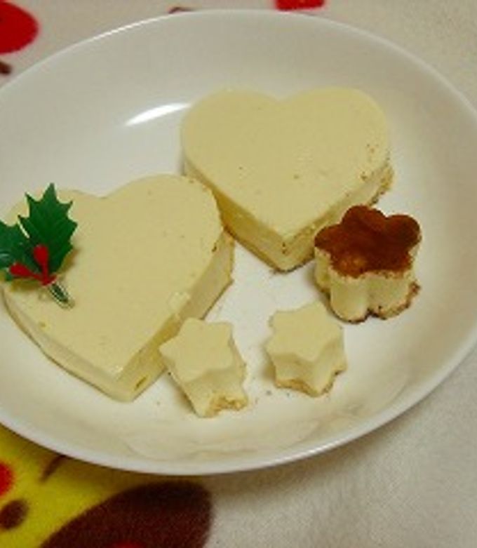 *生クリーム不要!レアチーズケーキ*-レシピのメイン写真
