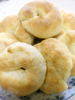 ヨーグルトで焼きドーナツ風?★-レシピのメイン写真