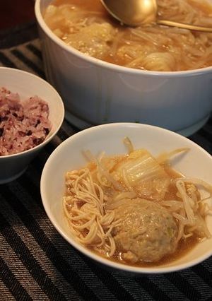 蒸し団子鍋-レシピのメイン写真