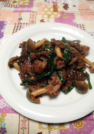 白ごはんすすむ!牛ニラXO醤炒め-レシピのメイン写真