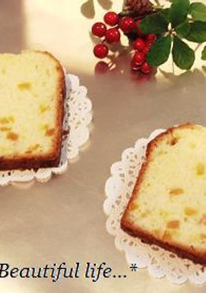 *柚子のしっとり米粉パウンドcake*-レシピのメイン写真
