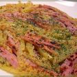 お魚ソーセージとじゃがいものチーズ焼き