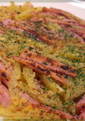 お魚ソーセージとじゃがいものチーズ焼き-レシピのメイン写真