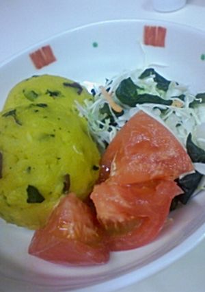 かぼちゃ＆さつまいものマヨチーズサラダ♪-レシピのメイン写真