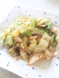 簡単!酒盗のキャベツ炒め-レシピのメイン写真