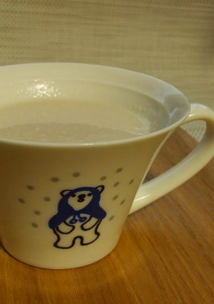 ~ほっこりと~ 私の甘酒 酒かすで-レシピのメイン写真