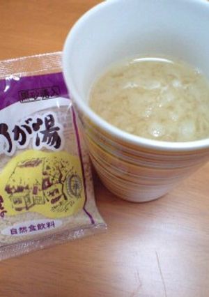 しょうが湯の素+大根おろし-レシピのメイン写真