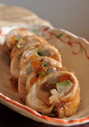 おせちに♪チキンのロール煮-レシピのメイン写真