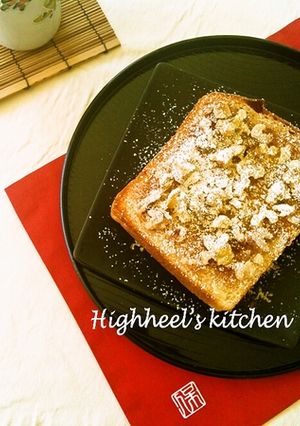 宮城名物☆くるみゆべしトースト-レシピのメイン写真