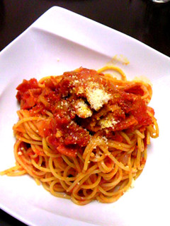 ベーコンのトマトソースパスタ-レシピのメイン写真