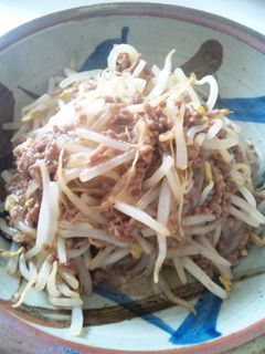 もやしのそぼろあんかけ-レシピのメイン写真