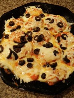 電子レンジで!即効ピザ風もち-レシピのメイン写真