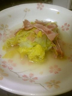 白菜とベーコンの煮びたし-レシピのメイン写真