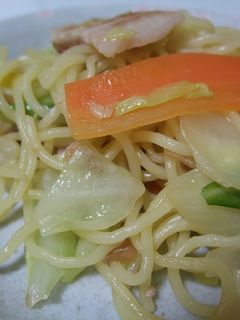 簡単!大人な酒盗焼きそば❤-レシピのメイン写真