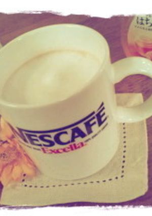 はちみつカプチーノ-レシピのメイン写真