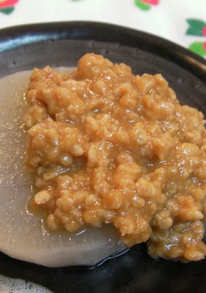 レンジで簡単♪鶏ひき肉みそ-レシピのメイン写真