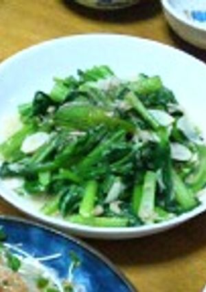 本格・青菜炒め！-レシピのメイン写真