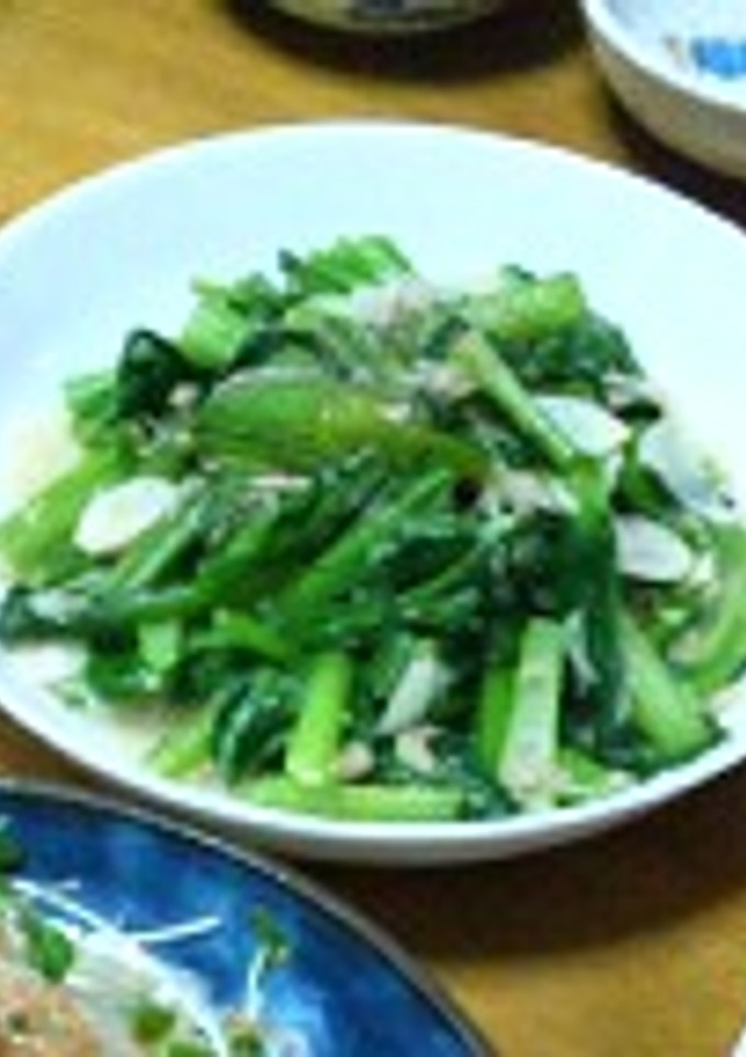 本格・青菜炒め！-レシピのメイン写真