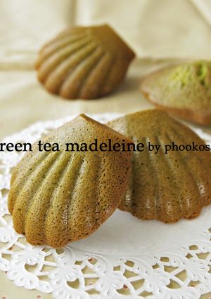 抹茶マドレーヌ-レシピのメイン写真