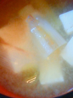 焼葱と豆腐とニンニク!?の味噌汁-レシピのメイン写真