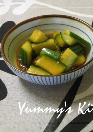 食べるラー油できゅうりの漬物-レシピのメイン写真