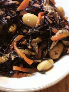 簡単♪ ひじきの煮物-レシピのメイン写真