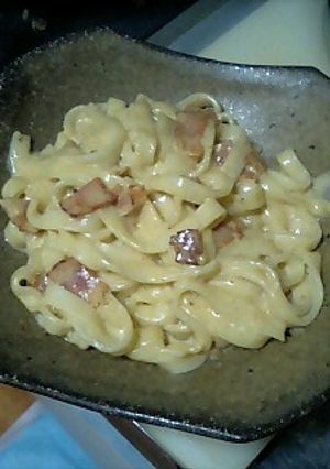 チーズ好きの簡単濃厚カルボナーラ-レシピのメイン写真