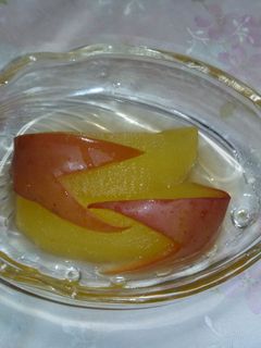 りんごのレンジ煮-レシピのメイン写真