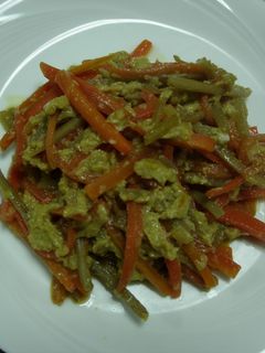 人参とごぼうの卵とじ-レシピのメイン写真