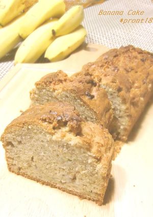 バナナケーキ-レシピのメイン写真