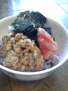 明太子納豆ご飯-レシピのメイン写真