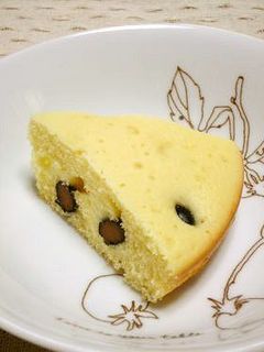 ★シリコンスチーマーde黒豆ケーキ★-レシピのメイン写真