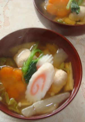 ☆招福☆田舎風あっさりお雑煮-レシピのメイン写真