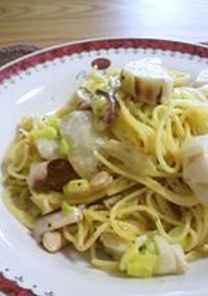 パパッとフライパンひとつで1人パスタ♪-レシピのメイン写真